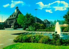 1611-Ansichtskarte Herne Hauptbahnhof Bundesbahn Nordrhein-Westfalen Verkehr BRD