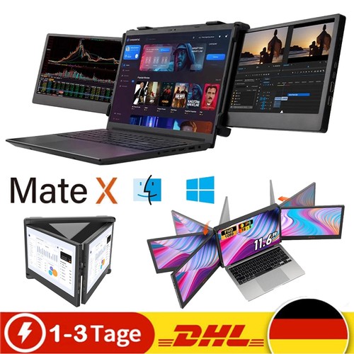 Dual triple tragbarer monitor - dual,