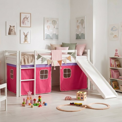 Hochbett 90x200 kinderbett mit - 90x200,
