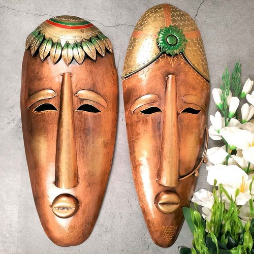 Stammesgesicht wandmasken - stammesgesicht,