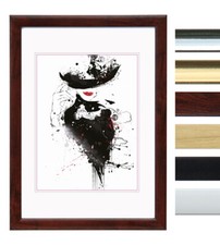 Kunststoffrahmen Klarglas