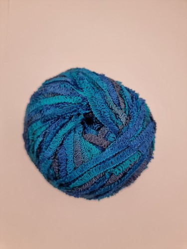 Paket 50g blau wolle - paket,