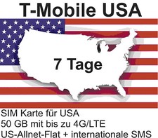 T-Mobile USA Prepaid SIM mit