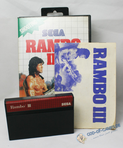 Rambo iii sega - sega, system