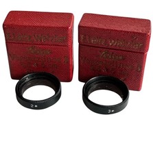 #31570- Leica Leitz Vorsatzlinse  2  ELPIK + Vorsatzlinse  3  ELPET