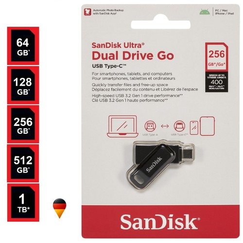Usb stick 128 256 - 512gb, 1tb