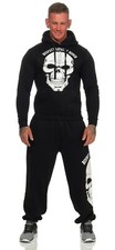 Herren Totenkopf Jogging Anzug