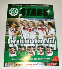 DFB Stars WM 2014 Team Sticker Sammelalbum leer NEU Album Duplo Hanuta Kicker