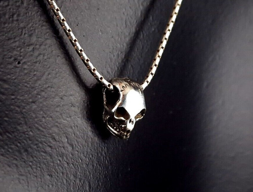 Anhänger 925 silber totenkopf - anhänger,