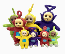 Teletubbies 8 Stk. Plüschtier Stofftier 1996 Sammlung Konvolut 15 - 36cm