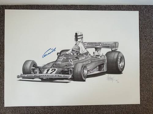 Niki lauda handsignierter - niki,