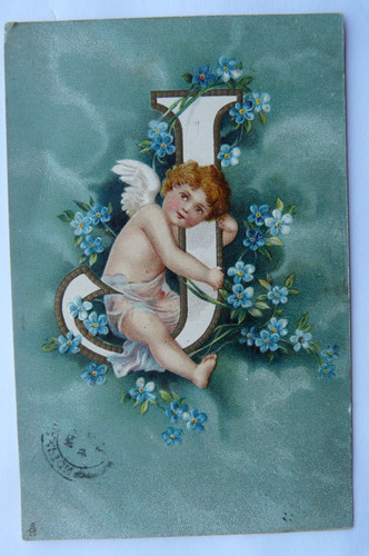 Tuck cupid alphabet - cupid's, j