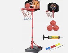 KAMDHENU Basketballkorb Kinder Spielzeug Basketballkorb mit Dart Zielscheibe