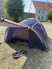 großes lila Zelt für ca. 3-4  Personen mit Vordach