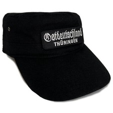 Army Cap Ostdeutschland Thüringen in schwarz Military Basecap Kappe DDR Ossi