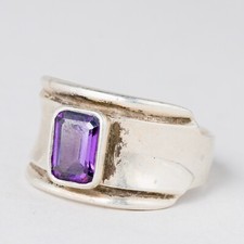 Ring Lila Stein 5,01 g 925er