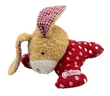 Sigikid Vintage Retro Hase 🦊Fottee ca. 13 X 12 cm Rot Kuscheltier Plüschtier