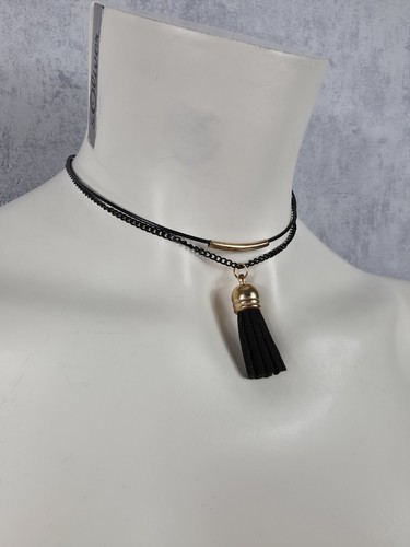 Choker kette mehrreihig mit - kette,