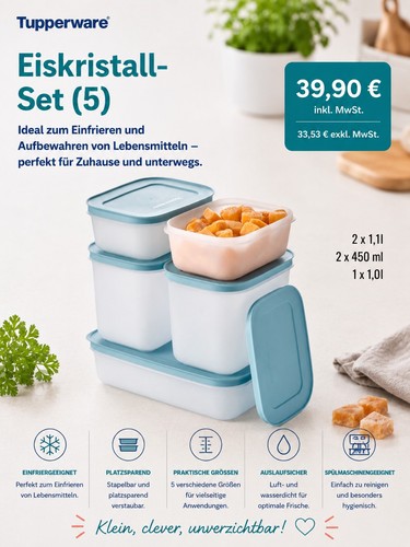 Tupperware tlg set - 5,