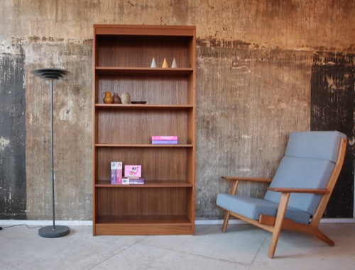 Vintage teak bücherregal - teak,