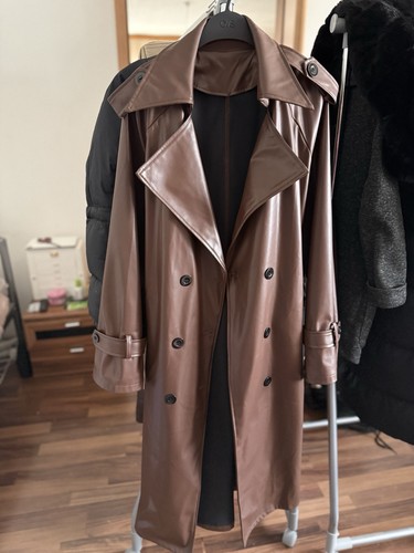 Damen trenchcoat mantel - damen, braun