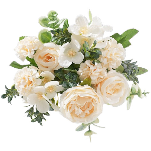 Wohndeko seidenblumenstrauß - wohndeko,
