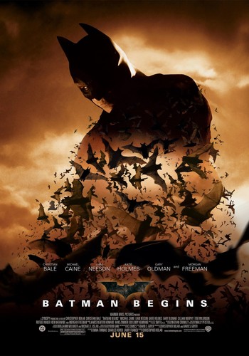 Batman begins poster - batman, (2005)