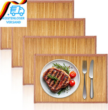 4 Stück Tischset Bambus, 45