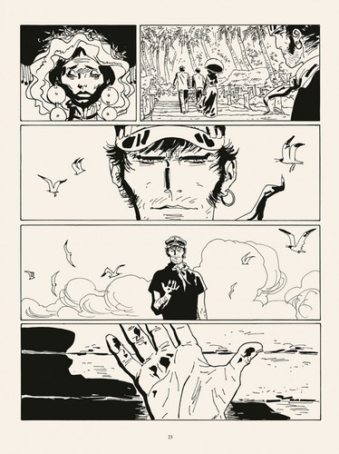 Corto maltese die - 17, (s/w)