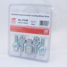 Febi Felgenschlösser Felgenschloss Satz M12x1,5x25mm Kugelbund 27048|1