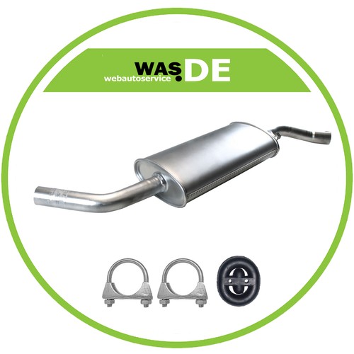 Auspuff mittelschalldämpfer - auspuff,