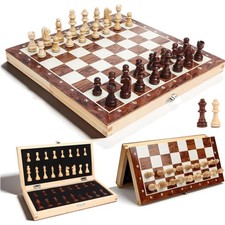 Holz Schachspiel Set tragbar