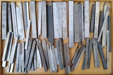 HSS Werkzeugstahl Konvolut 2,  11,1 kg, DDR