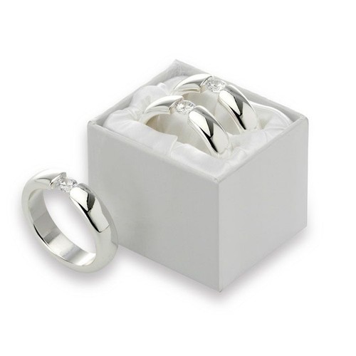 Serviettenringe 2er set silber - set,