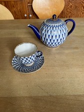 Lomonosov, Teekanne & Tasse