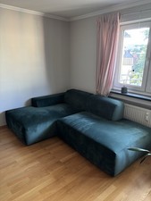 Sofasystem Pyllow MYCS Samt Sofa Couch grün