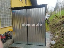Blechgarage 2x5m lager - lager, schuppe