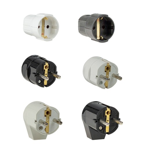 Schutzkontakt winkelstecker - schutzkontakt,