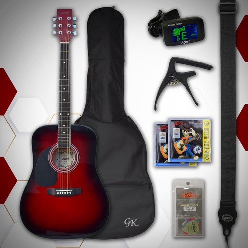 Left handed acoustic guitar - left,