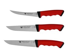 Wolfcut messer set tlg - wolfcut, 3-tlg.