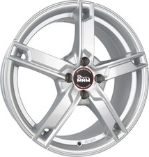 4x Alufelgen MAM W4 für Opel Astra H A-H 16 Zoll Felgen