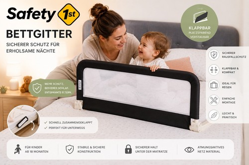 Safety 1st bettgitter - safety,