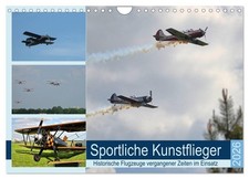 Sportliche Kunstflieger (Wandkalender 2026 DIN A4 quer), CALVENDO Monatskalender