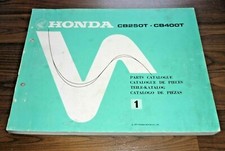 HONDA CB250T / CB400T Naked Bike Motorrad 1977- original ERSATZTEIL KATALOG