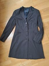 NUSCO PURPLE LABEL BLAZERMANTEL LEICHT Gr. S 36 38 DUNKEL KRAWATTENMUSTER