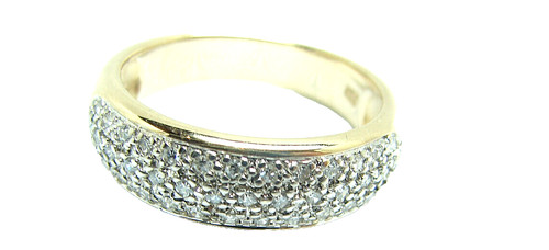 Damen diamant ring 585 - damen, gold