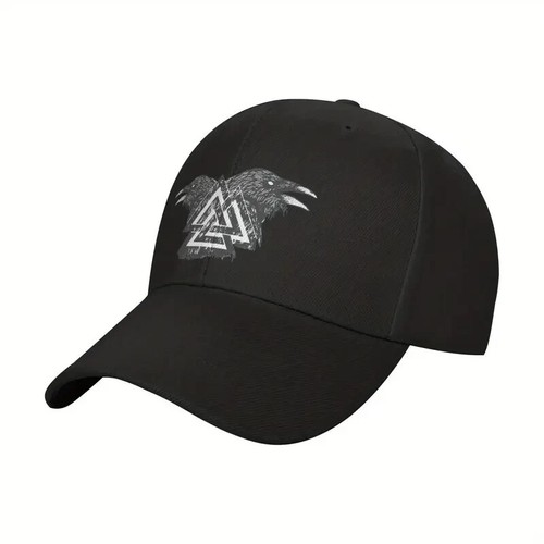 Wikinger valknut rabe cap - wikinger,