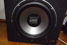 Raveland 30cm 12" Bassreflex Subwoofer incl. RTO 4 Kanal 600 Watt Verstärker OVP