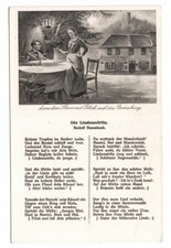 12 472 - AK * Die Lindenwirtin * Rudolf Baumbach * Spruch