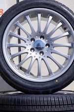 ? Seltene Carlsson Alufelgen 8,5J/10Jx18 Zoll – neu pulverbesch.+neue Bereifung